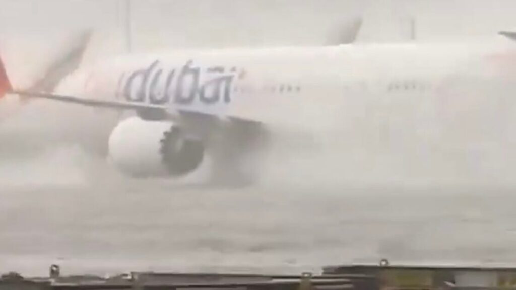 Massive Flooding At Dubai Airport, Could Torrential Rainfall Have ...